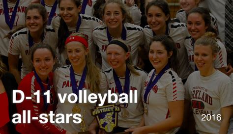 District 11 Names 2016 Girls Volleyball All Stars