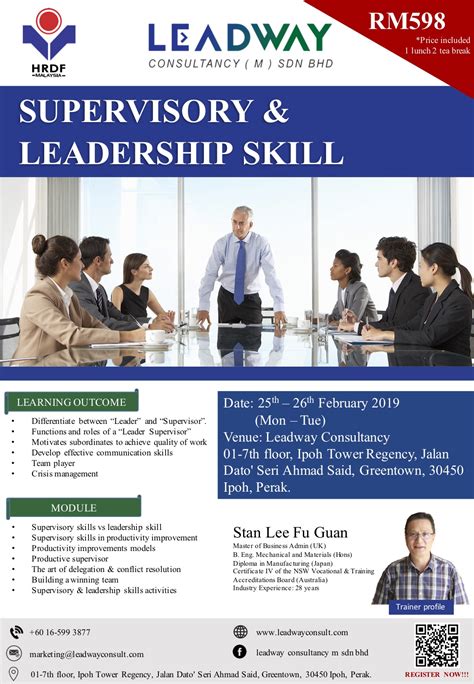 Supervisory And Leadership Skill Leadway Consultancy