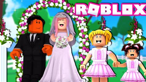 Titi Se Casa En Roblox Mi Boda Con Goldie Y Bebe Bloxy Youtube