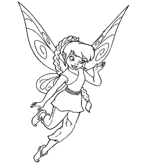 Top 25 Free Printable Tinkerbell Coloring Pages Online Momjunction