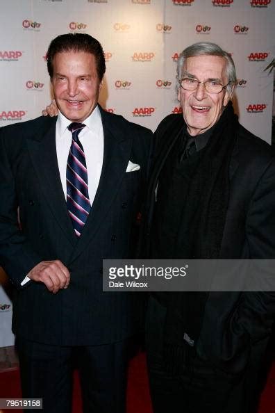 Peter Lupus And Martin Landau Attending The Aarp The Magazines News