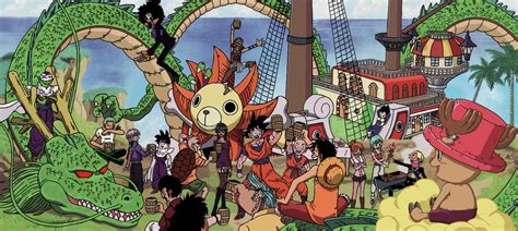 Dbz One Piece Crossover By Dinstrumental On Deviantart