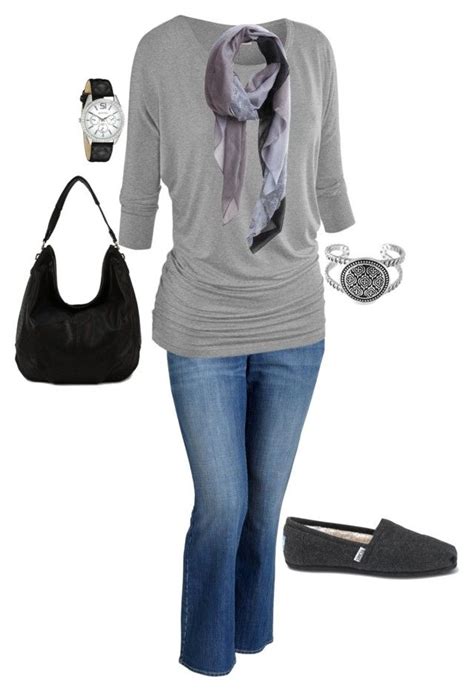 Plus Size Outfit By Jmc6115 On Polyvore Featuring Old Navy Toms
