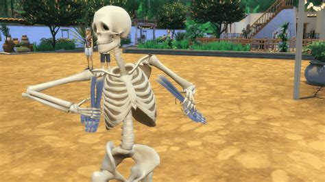 Sims 4 Jungle Adventure Skeleton