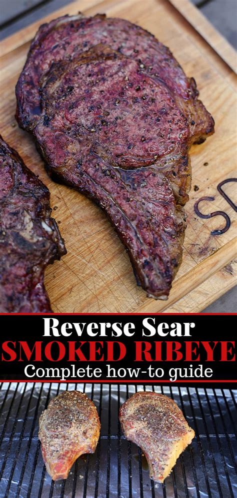 Reverse Sear Ribeye Steak Recipe Ribeye Steak Recipes Smoker