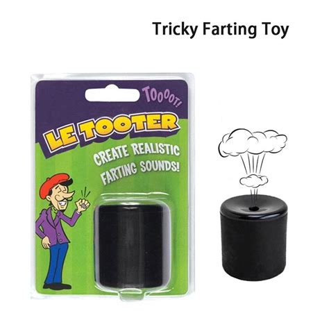 1pc Funny Squeeze Create Realistic Farting Sounds Fart Pooter Machine T Tricky Joke Prank