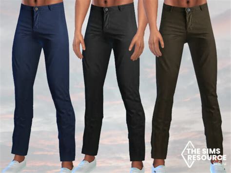 Sims 4 Men Basic Trouser Pants By Saliwa At Tsr The Sims Game