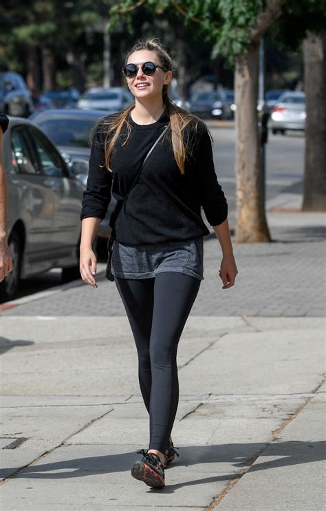 Elizabeth Olsen Leaves A Gym In Los Angeles 10032017 Hawtcelebs