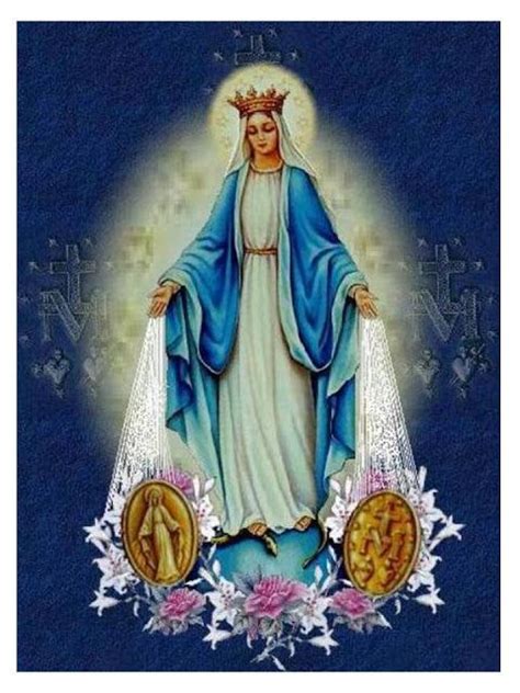Virgen MarÍa Ruega Por Nosotros Medalla Milagrosa Virgin Mary Blessed Mother Mary Blessed