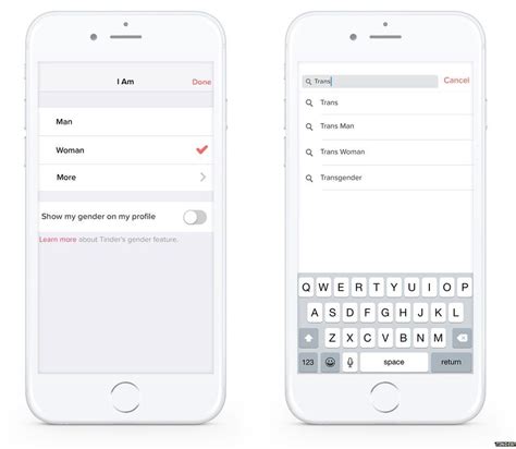 Dating App Tinder Launches New Transgender And Gender Identity Options