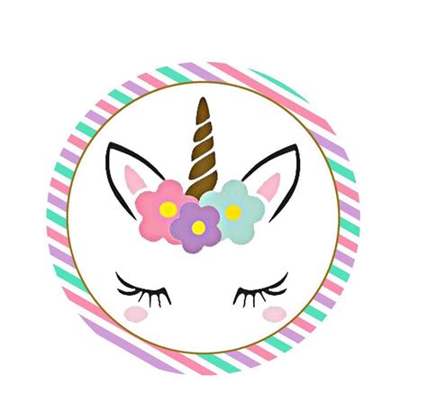 Para Cupcakes 🍥 Unicorn Craft Unicorn Girl Unicorn Face Birthday