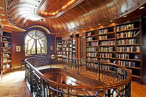 Now Thats A Home Library Beautifulhome Home Libraries Luxury