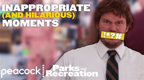 Inappropriate And Hilarious Parks And Recreation Youtube