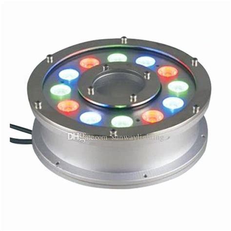 2018 Underwater Fountain Light Rgb Led 6w 9w 12w 15w 18w Ip68 Led Light