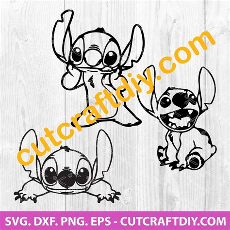 25+ Stitch Svg Free Gif Free SVG files | Silhouette and Cricut Cutting
