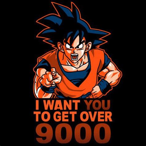 Attack of the saiyans, vegeta correctly states, its over 8000! dragon ball z kai has two separate dubs of the line, the tv version stating that it's over 9000! and. Get Over 9000 | Day of the shirt, Dragon ball z, Dragon ball
