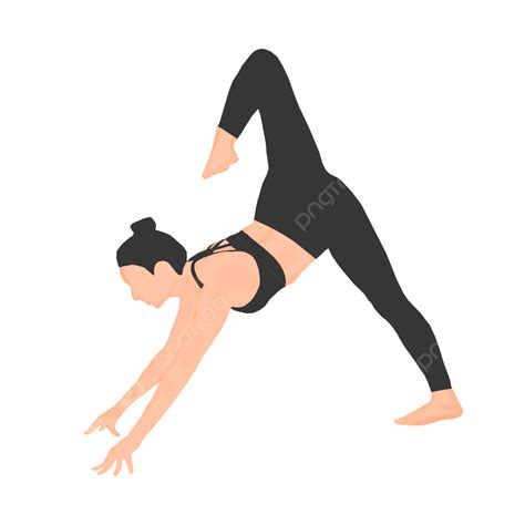 Intrernational Yoga Day Black Yogapant Design Yoga Yoga Girl Yoga