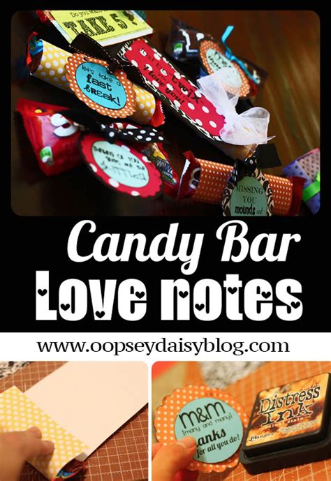 Candy Bar Love Notes