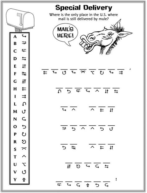 So, with 6 distinct game rooms, break the code will put your logic, knowledge and creativity to the test. Welcome to Dover Publications | Free printable math ...