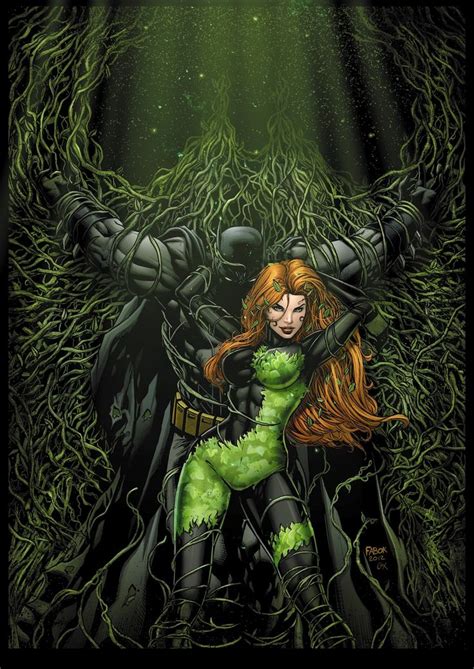 Poison Ivy And Batman By Jason Fabok Comic Book Kingdom Pinterest
