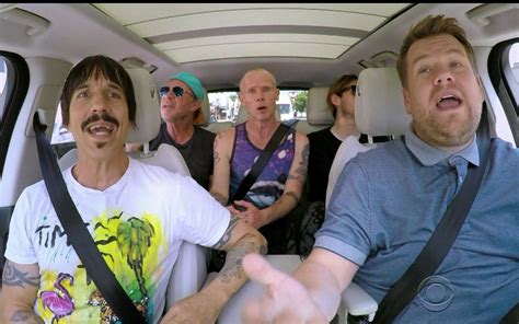 james corden and red hot chili peppers strip in new ‘carpool karaoke [video] celebrific