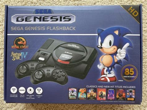 Sega Genesis Flashback 2018 Atgames Console 85 Classic Games Etsy