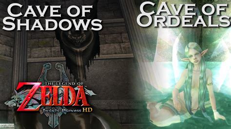 Twilight Princess Hd Cave Of Shadows And Cave Of Ordeals Youtube