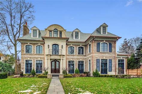 A Magnificent French Colonial Style Home Illinois Luxury Homes