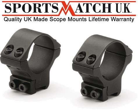 Sportsmatch To35c 30mm Medium 44mm Rifle Scope Mounts Rings 11mm