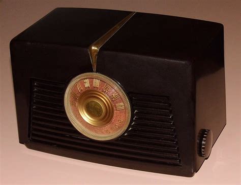 Vintage Rca Table Radio Model 8 X 541 Am Band 5 Vacuum Tubes Made