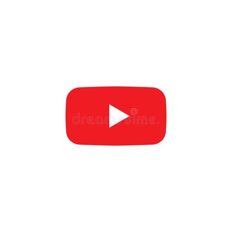 Botón De Reproducción Icono De Youtube Logotipo Vectorial Ilustración