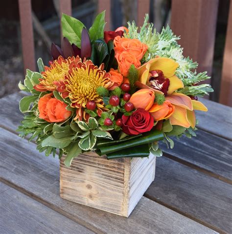 Flower T Box Created By Fleurelity Thanksgiving Flower