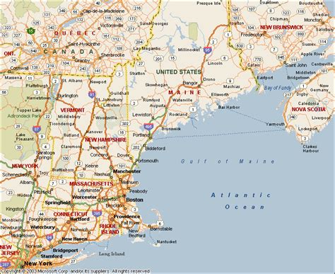 New England Map Map England Counties And Towns
