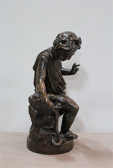 03 83 37 55 77. Fonte Bacchus buvant à la source - 1900 | Antiquites Lecomte