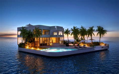 5 Amazing Luxurious Floating Homes