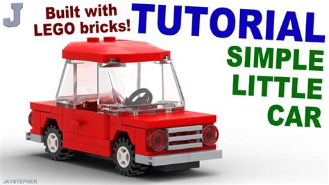 Simple Little Lego Car How To Tutorial Youtube