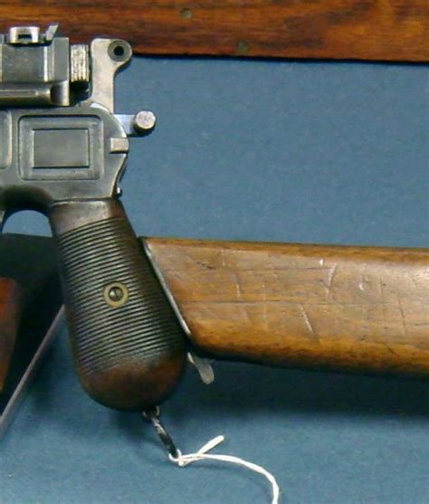 German Ww1 1915 Military Issue Mauser M189612 Broomhandle