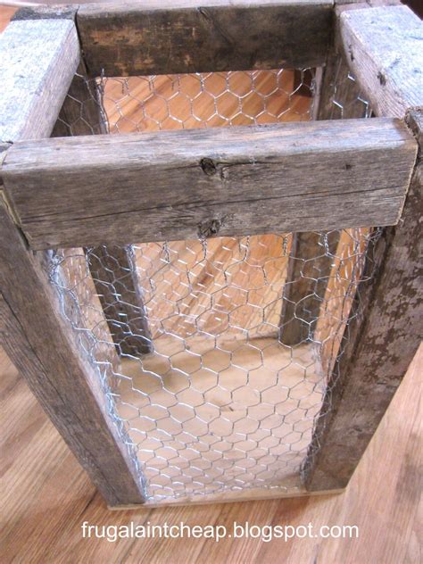 Frugal Aint Cheap Chicken Wire Project Chicken Wire Projects