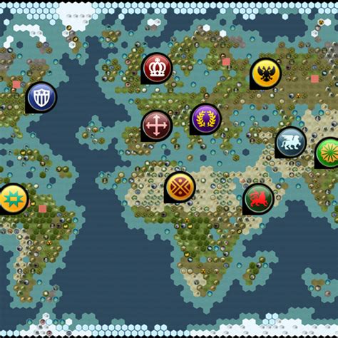 Civ 6 Tsl Earth Map