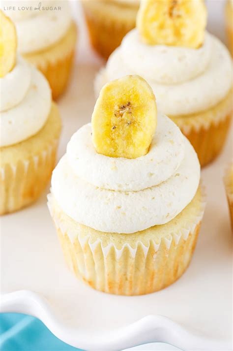 Banana Cream Pie Cupcakes Life Love And Sugar