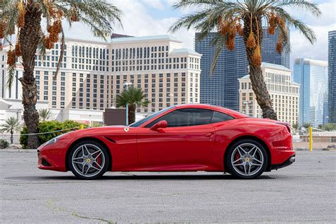 Ferrari California T Convertible Rental In Las Vegas Dream Exotics