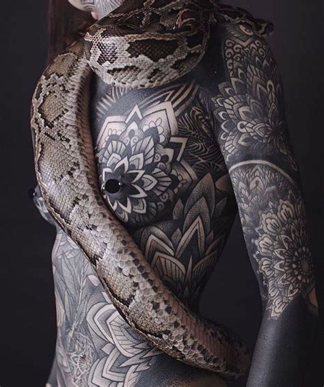 Murrrmurous Artist Sutra Tattoos Tattooed Women Full Body