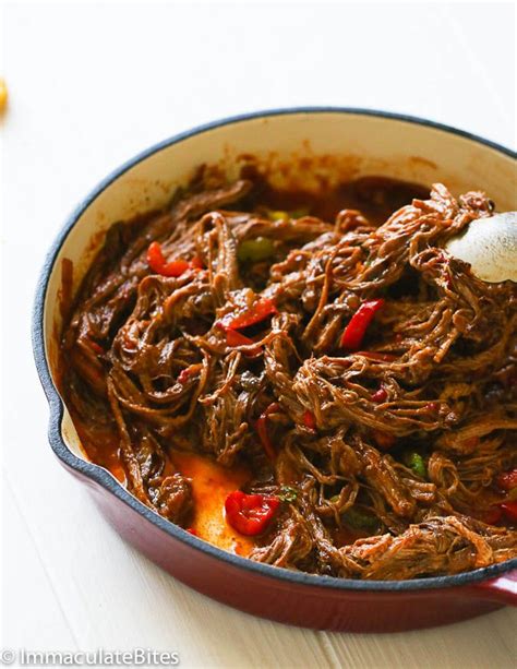 Ropa Vieja Slow Cooker A Cuban Favorite Shredded Beef That You Can