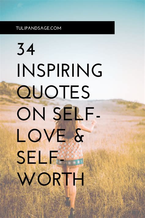 Quotes About Self Love And Self Worth Tulip And Sage Self Love