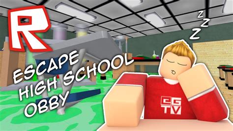 Escape High School Roblox Obby Youtube