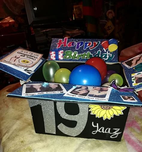 Birthday Box ️ Diy Birthday Ts Diy Birthday Birthday Box