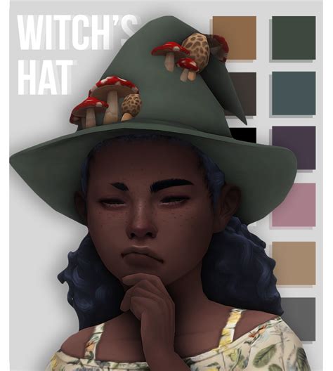 Enchanting Witchs Hat For Your Sims