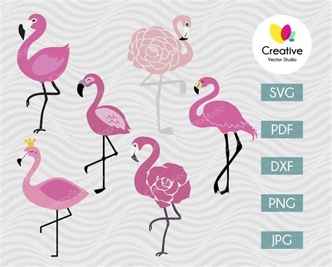 Free Layered Flamingo Svg 226 File Svg Png Dxf Eps Free