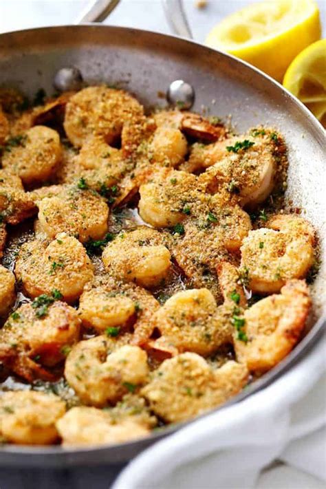 Lemon Garlic Shrimp Scampi Healthy Chicken Recipes