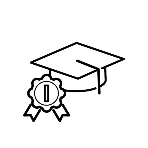 Ilustración De Sombrero De Graduación Vector Gratis